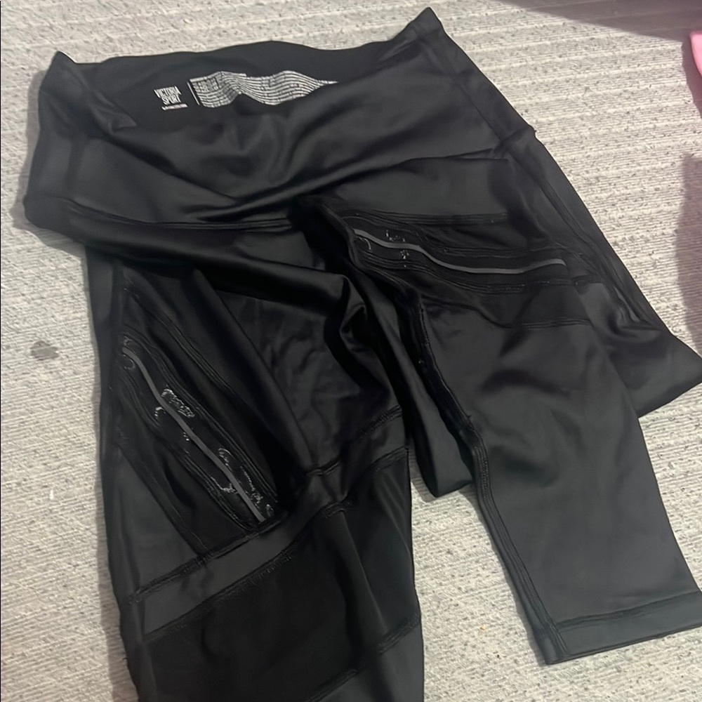 Victoria's Secret Sport Black Leggings